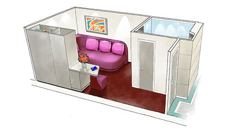 MSC Meraviglia - Cabine Studio