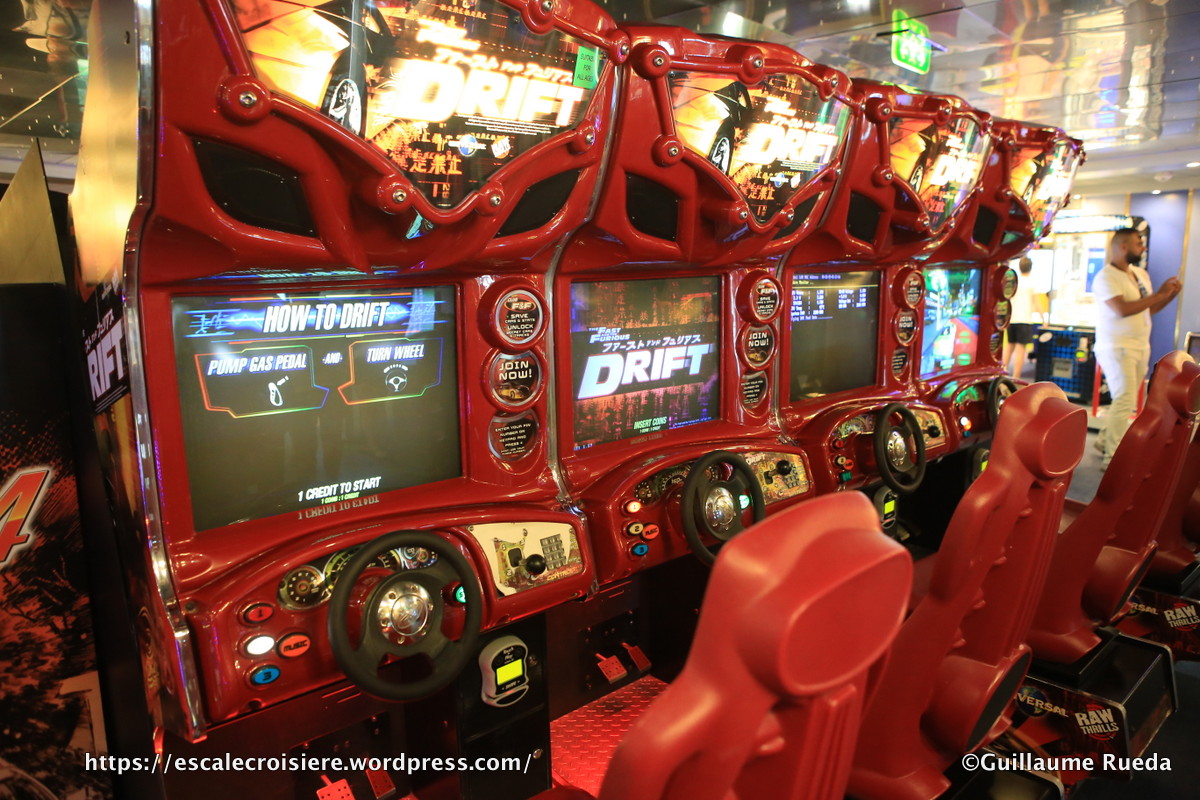 Independence of the Seas - Jeux d'arcades