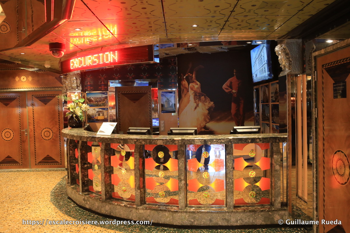 Costa Mediterranea - Bureau des excursions