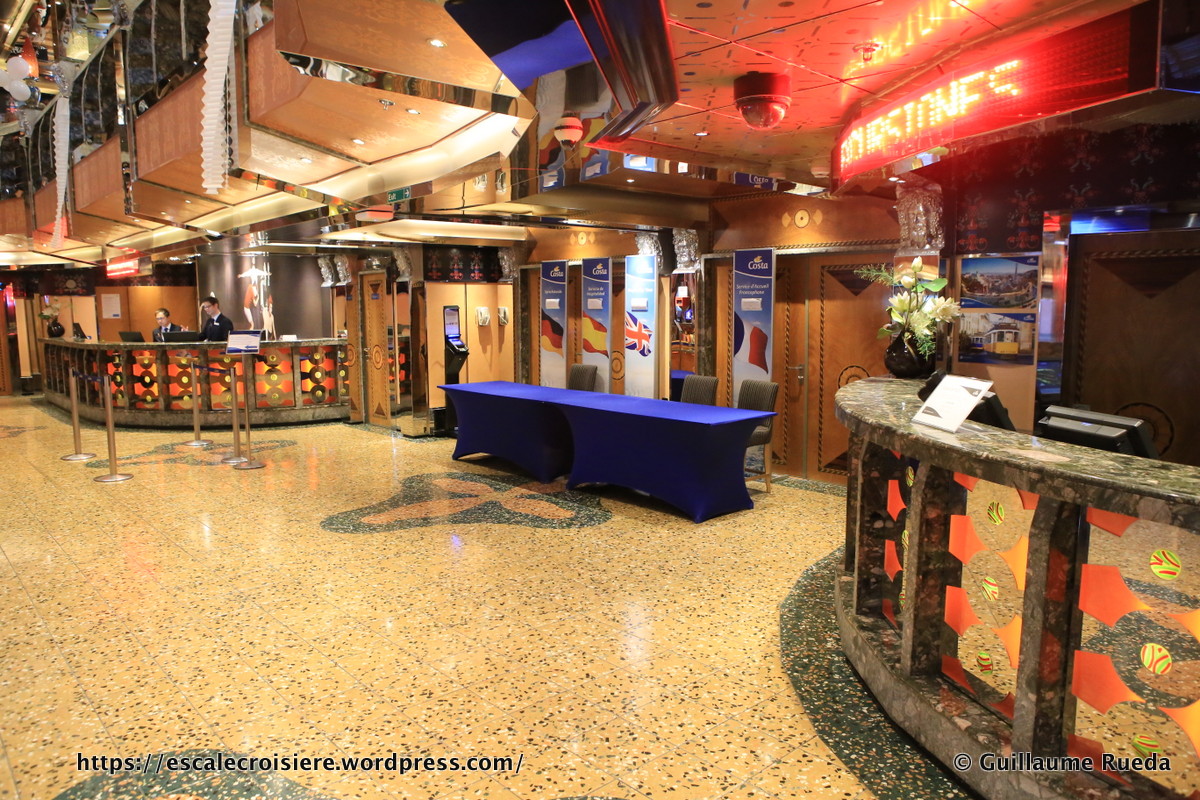 Costa Mediterranea - Bureau information