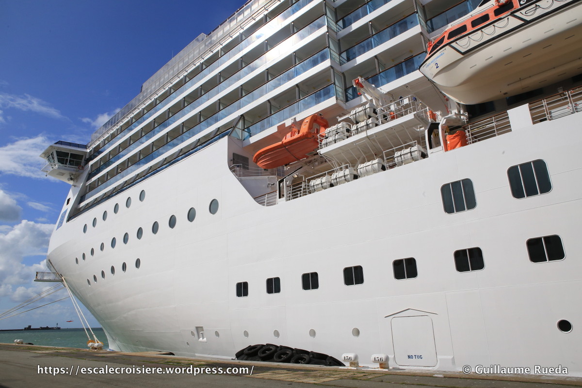 Costa Mediterranea - Embarquement