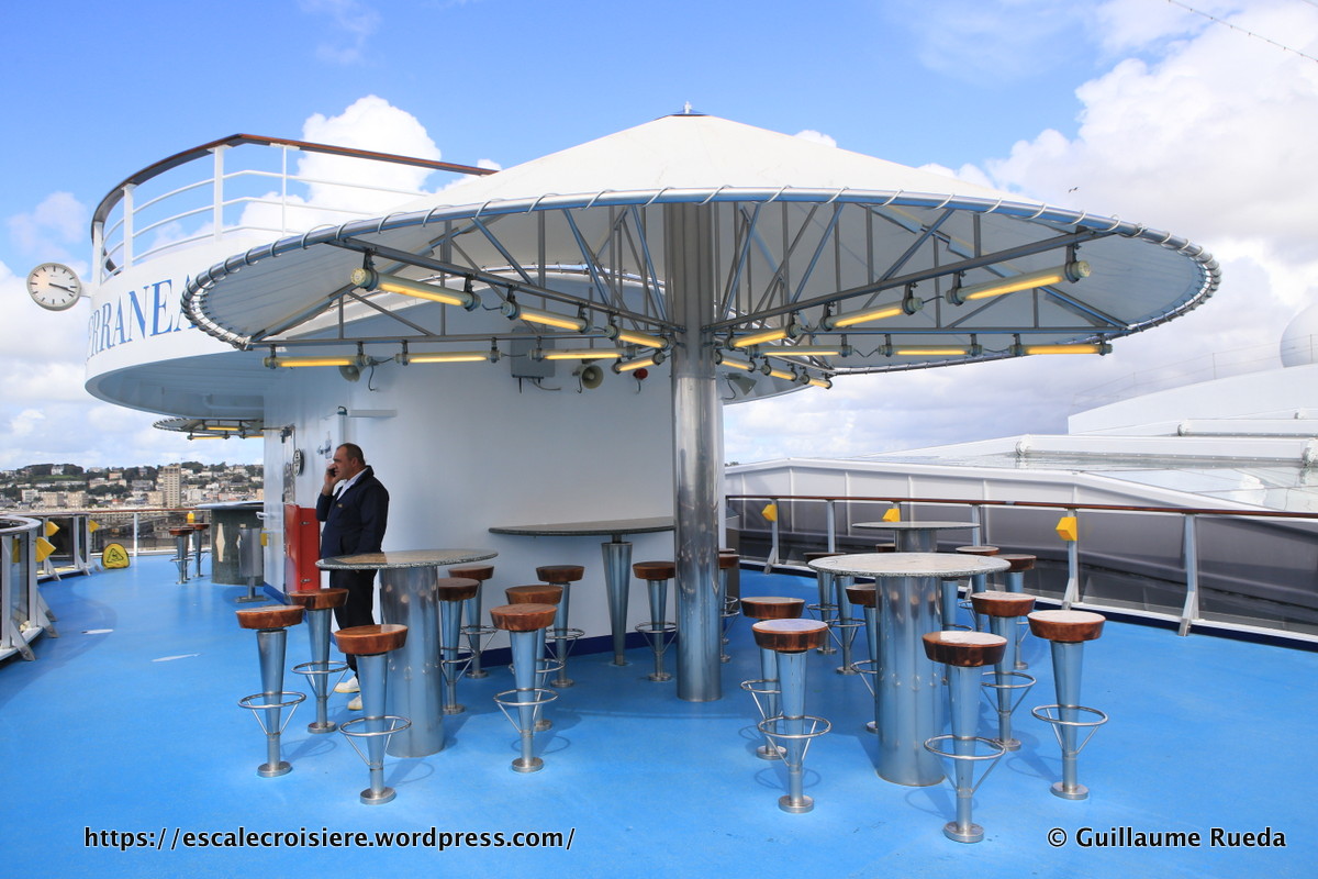 Costa Mediterranea - Ponts extérieurs