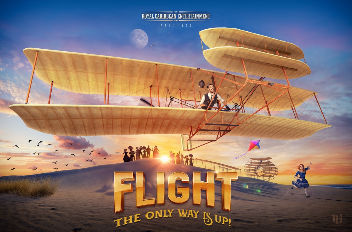 Symphony of the Seas - Spectacle Flight show 