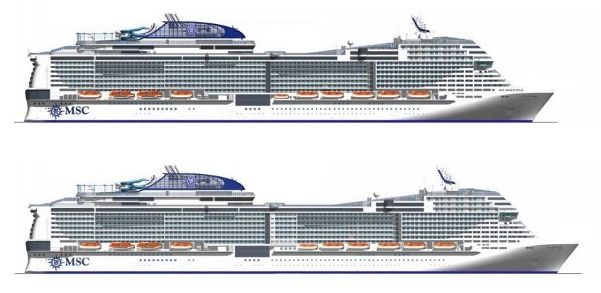 MSC Meraviglia et MSC Meraviglia plus