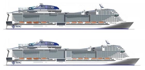 MSC Meraviglia et MSC Meraviglia plus