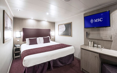 MSC Seaside - Cabine intérieure