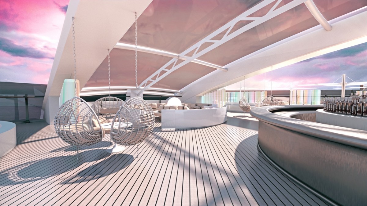 Virgin Voyage Lady Ship - VIP Lounge by Tom Dixon