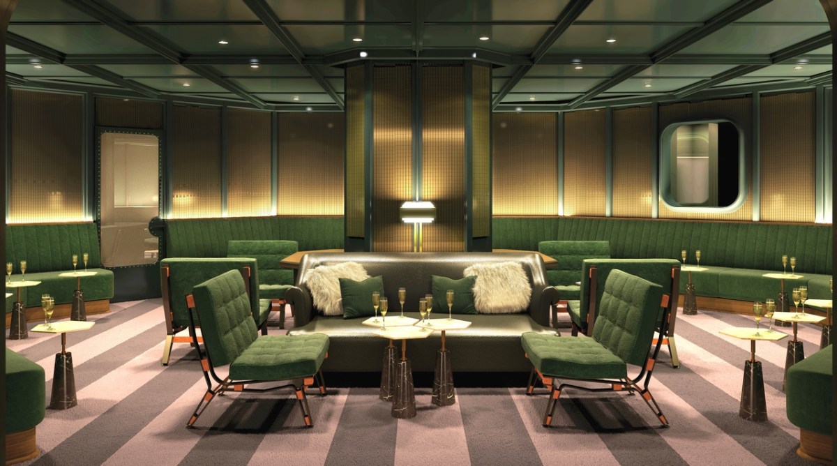 Virgin Voyages Lady Ship - The Manor by Roman and Williams