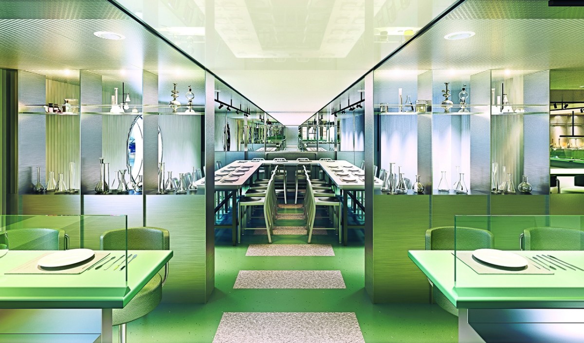 Virgin Voyages Lady Ship_Test Kitchen by Concrete Amsterdam