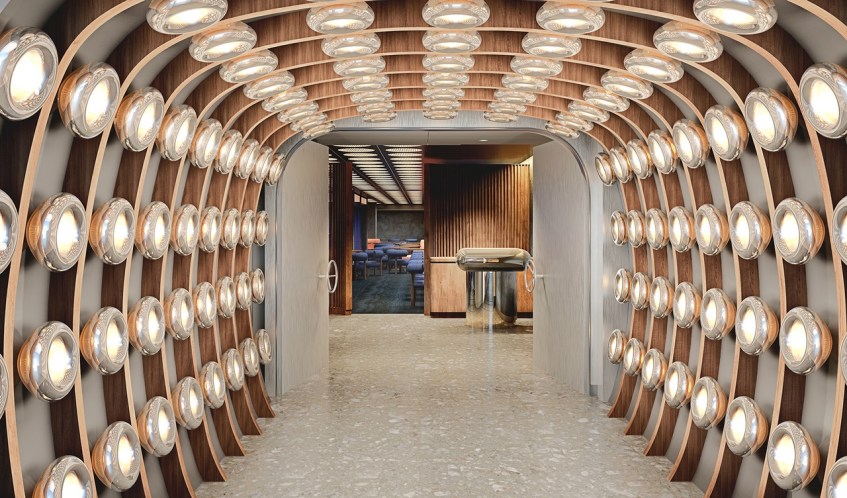 Virgin Voyages Pink Agave Mexican restaurant designed by Tom Dixon_Lady  Ship | Escale croisire
