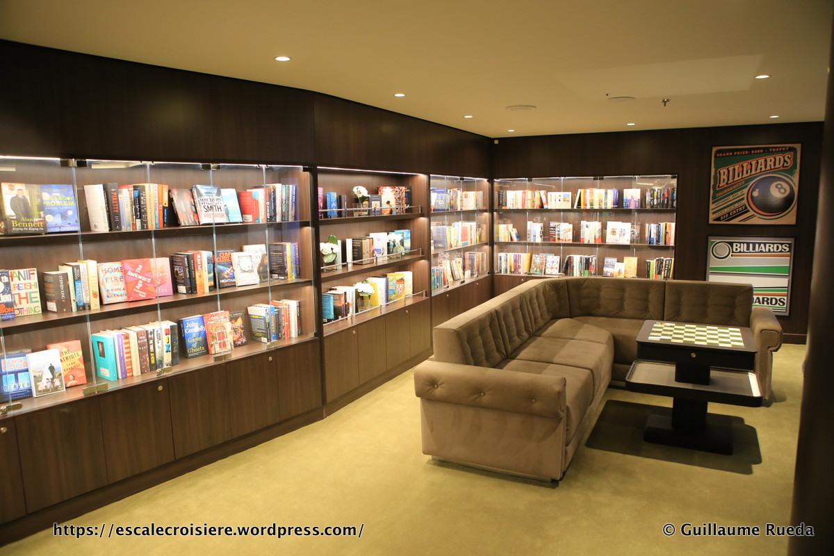 MSC Seaside bibliothèque