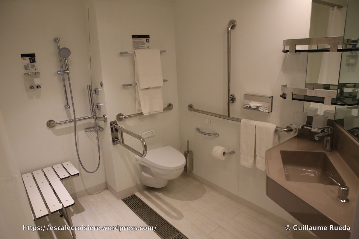 MSC Seaside - Cabine 1539 - PMR - Handicapés