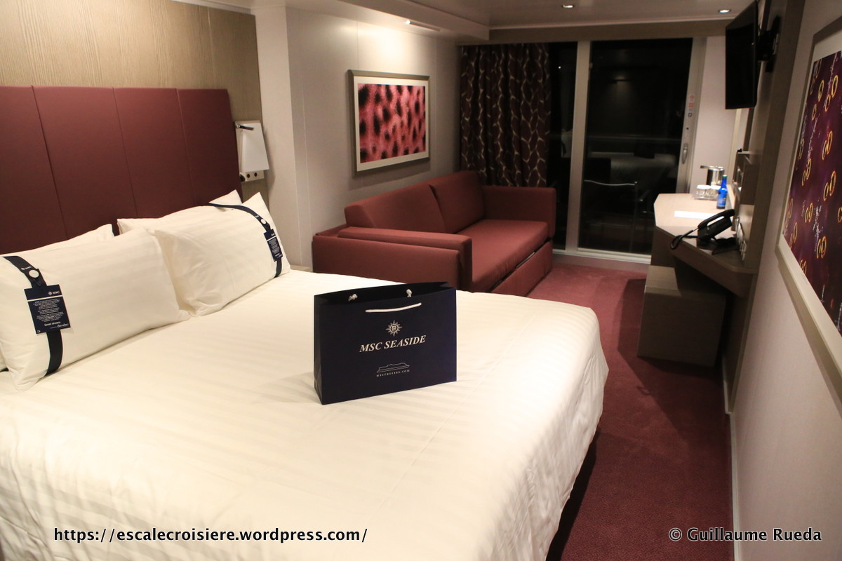 MSC Seaside - Cabine balcon 11060