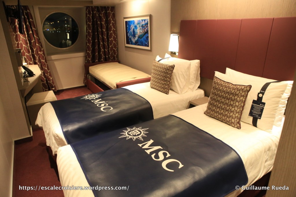MSC Seaside - Cabine extérieure 5103