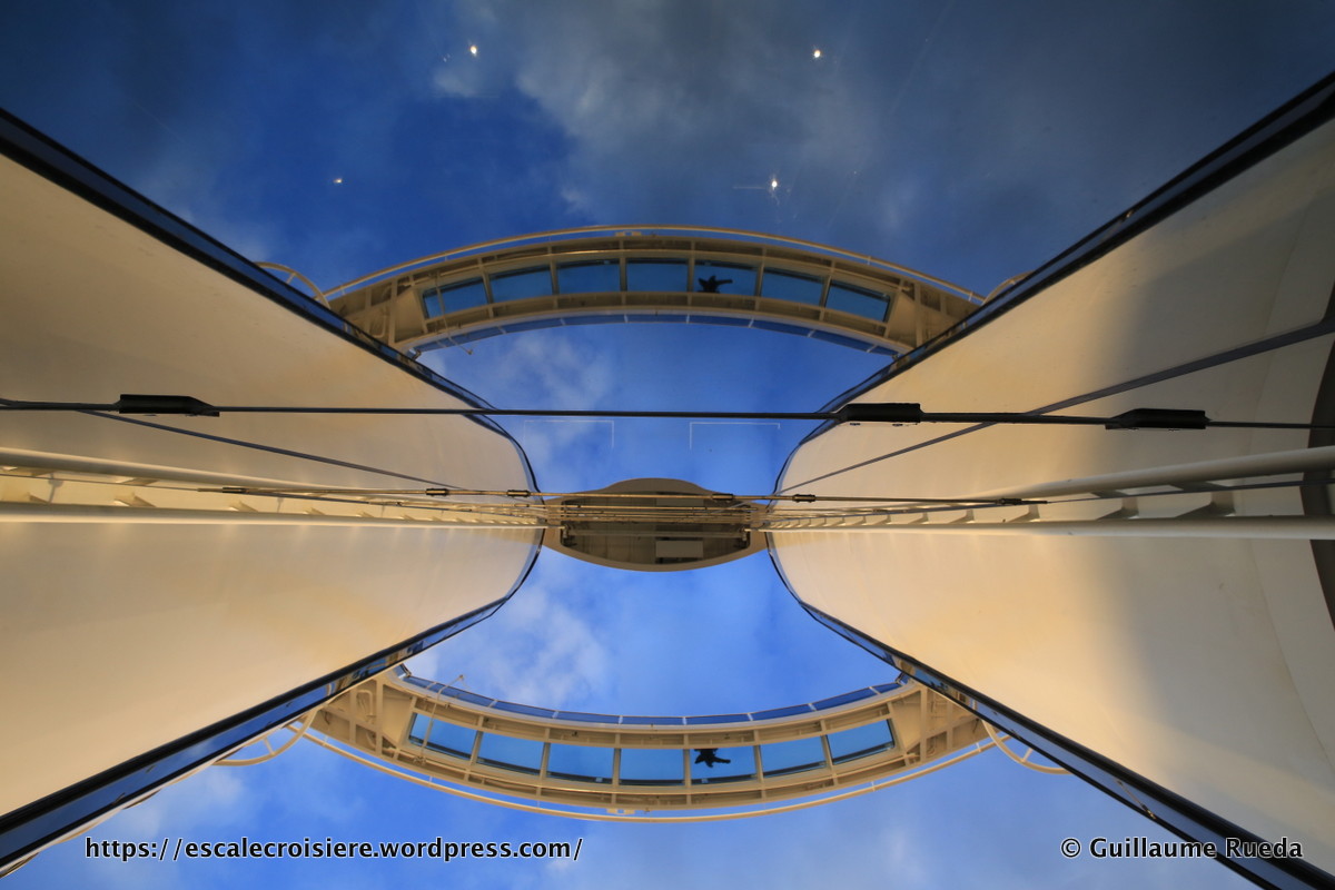 MSC Seaside - Passerelle Pont 18 - Bridge of sight