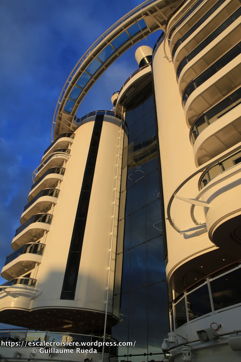MSC Seaside - Passerelle Pont 18 - Bridge of sight