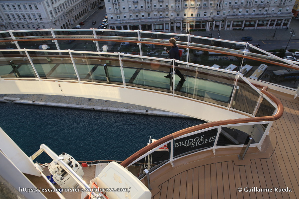 MSC Seaside - Passerelle Pont 18 - Bridge of sight