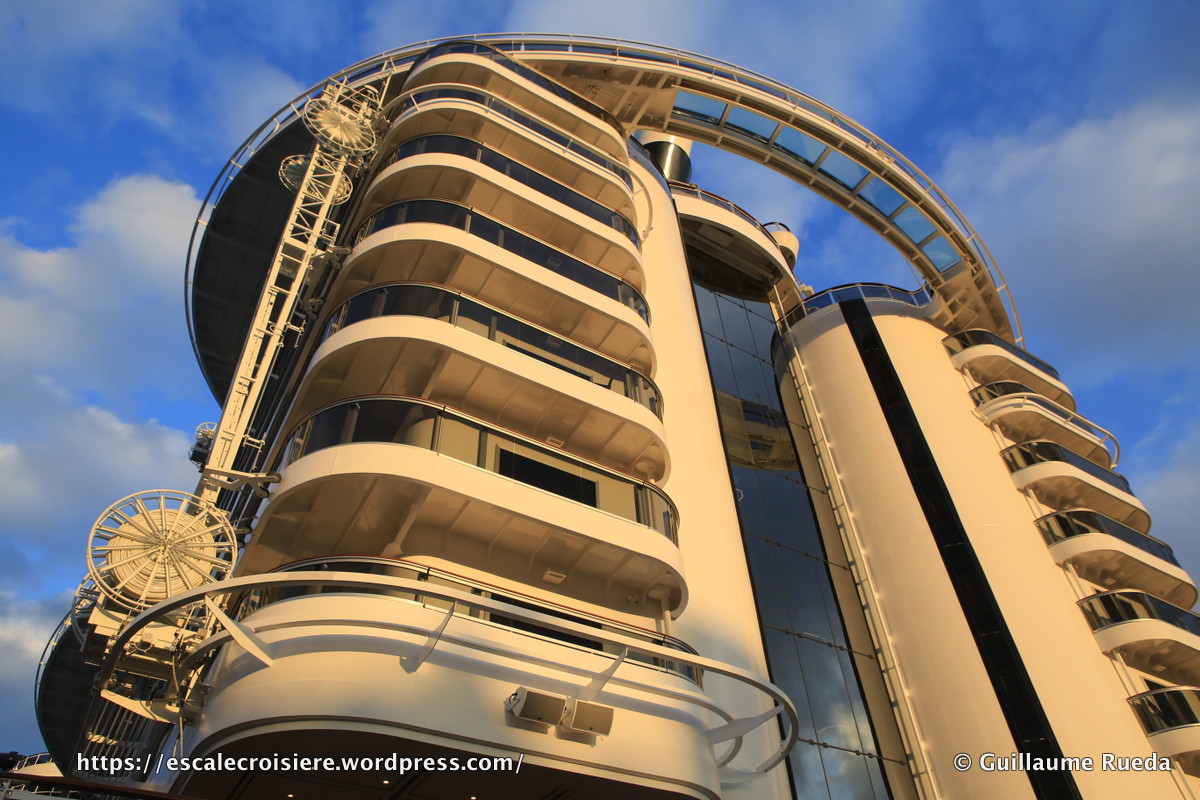 MSC Seaside - Passerelle Pont 18 - Bridge of sight