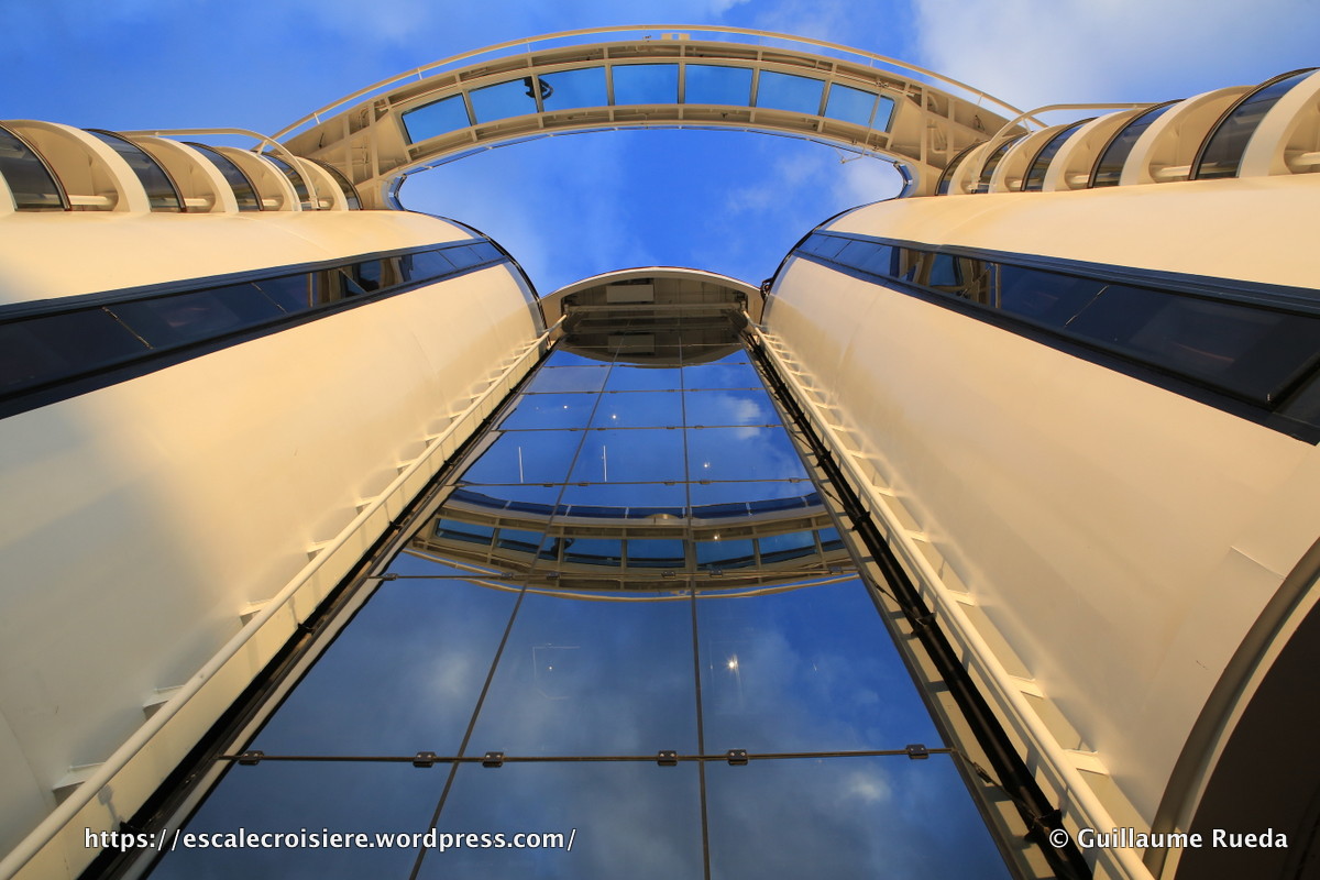 MSC Seaside - Passerelle Pont 18 - Bridge of sight