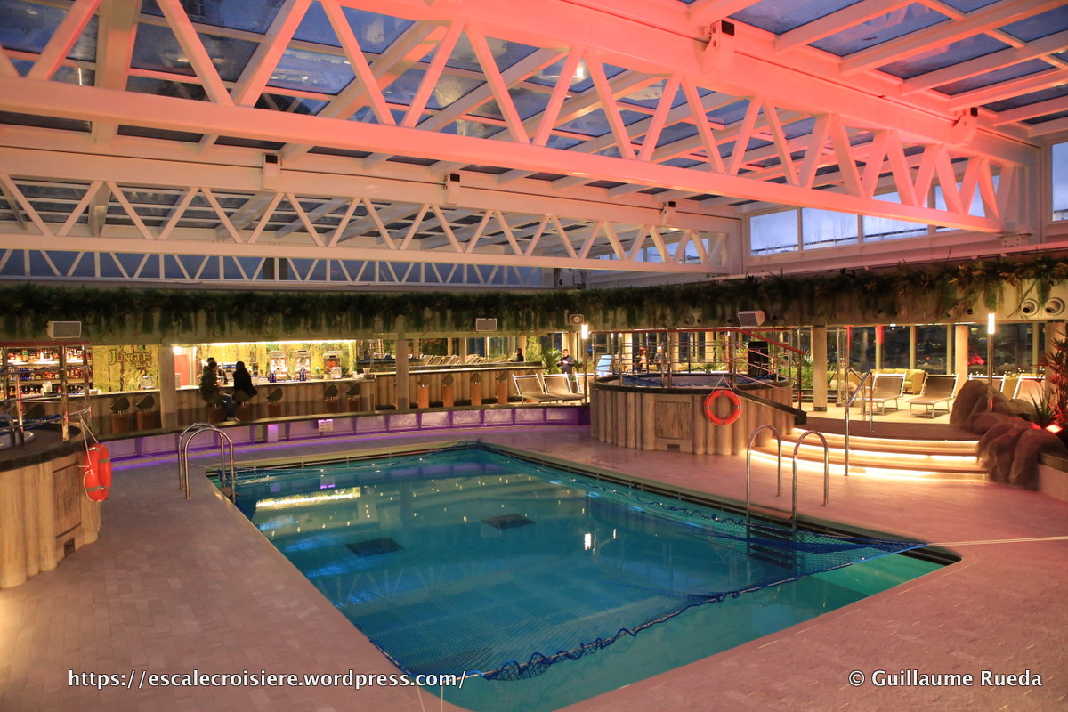 MSC Seaside - Piscine Jungle Pool Lounge