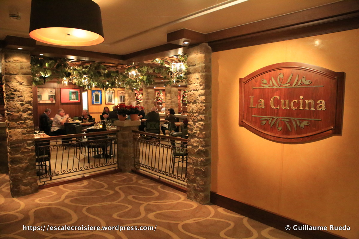 Norwegian Breakaway - La Cucina restaurant