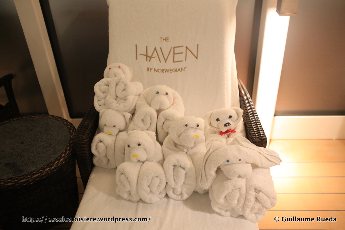 Norwegian Breakaway - The Haven - Towel Animals