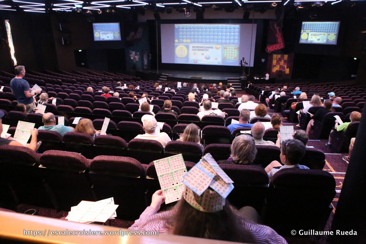 Norwegian Breakaway - Theatre - Bingo