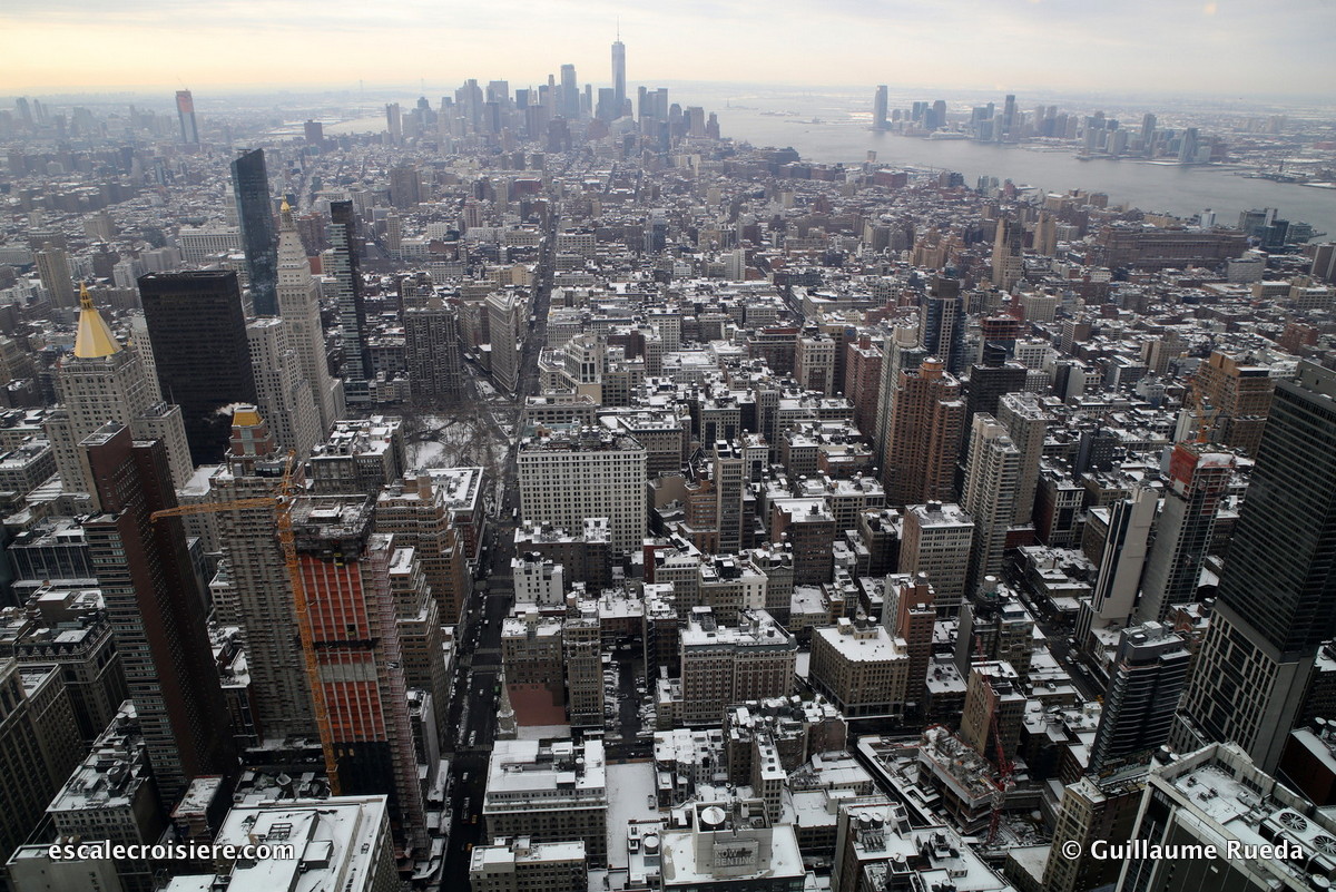 New York depuis Empire State Building