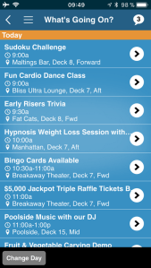 Norwegian Breakaway - Appli Norwegian iConcierge