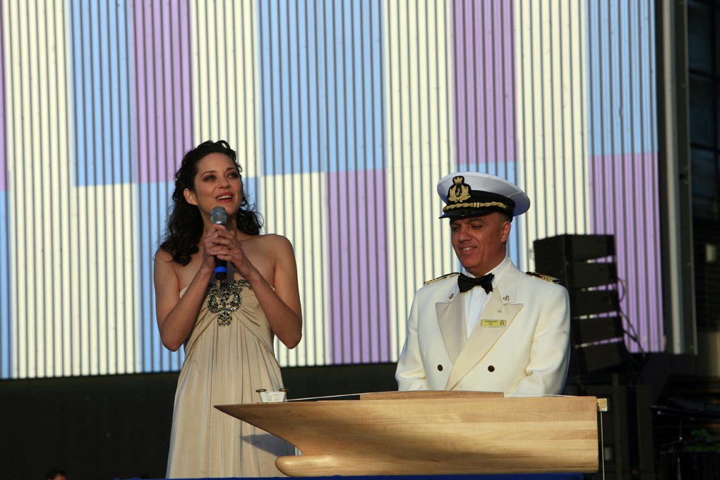 Baptême Costa Serena - Marion Cotillard - Copyright Costa Croisières