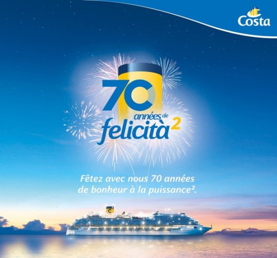 Costa Croisières 70 ans