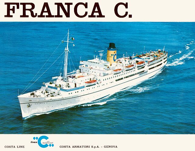 Franca C - 1977 - Costa Croisières
