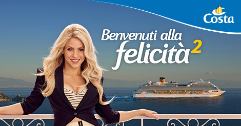 Shakira Costa Diadema - Costa Croisière