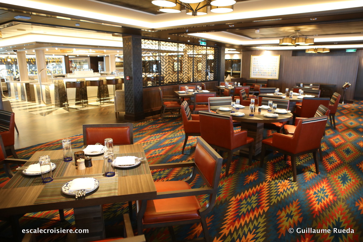 Norwegian Bliss - Los Lobos restaurant