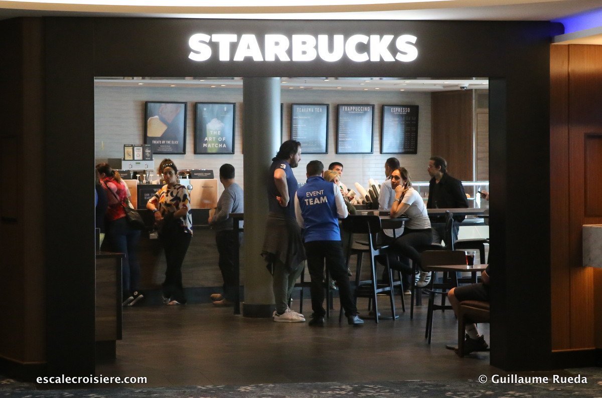 Norwegian Bliss - Starbucks café