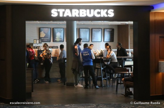 Norwegian Bliss - Starbucks café