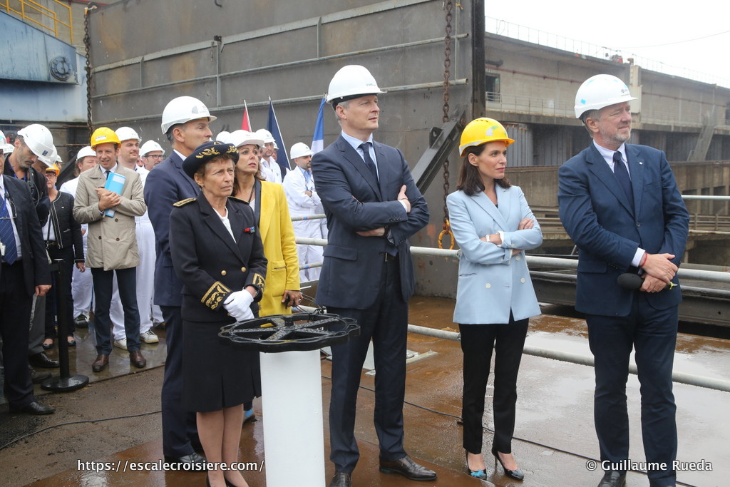 MSC Bellissima - Mise à flot (4)