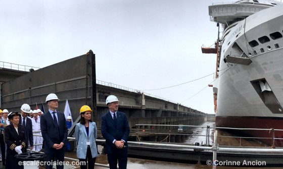 MSC Bellissima - Mise à flot -1