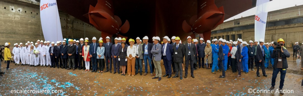 MSC Bellissima - Mise à flot 2