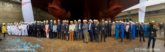 MSC Bellissima - Mise à flot 2