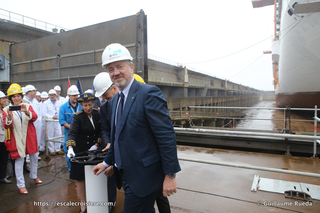 MSC Bellissima - Mise à flot (4)