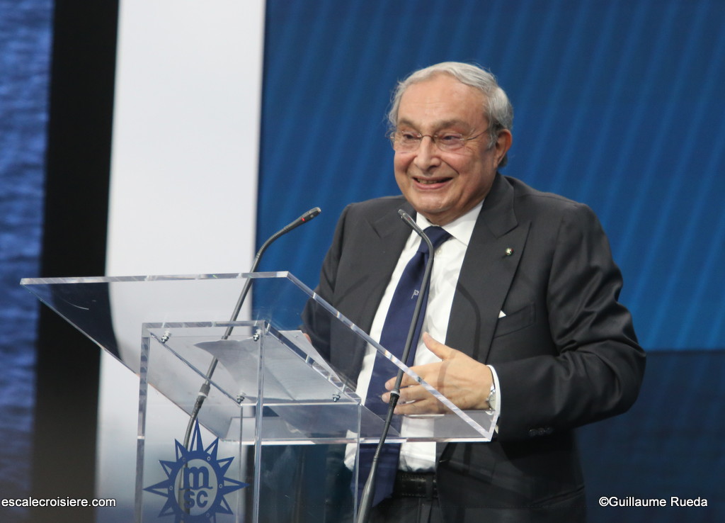 MSC Seaview - Baptême - Gênes Giuseppe Bono