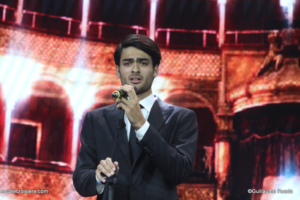 MSC Seaview - Baptême - Gênes Matteo Bocelli