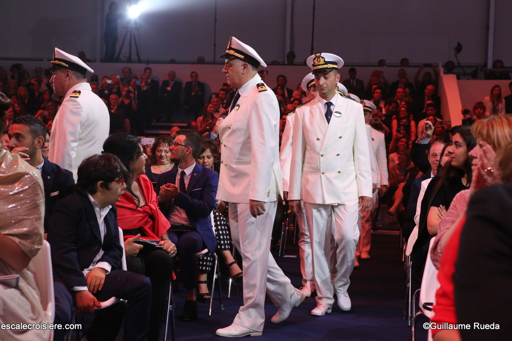 MSC Seaview - Baptême - Gênes Officiers