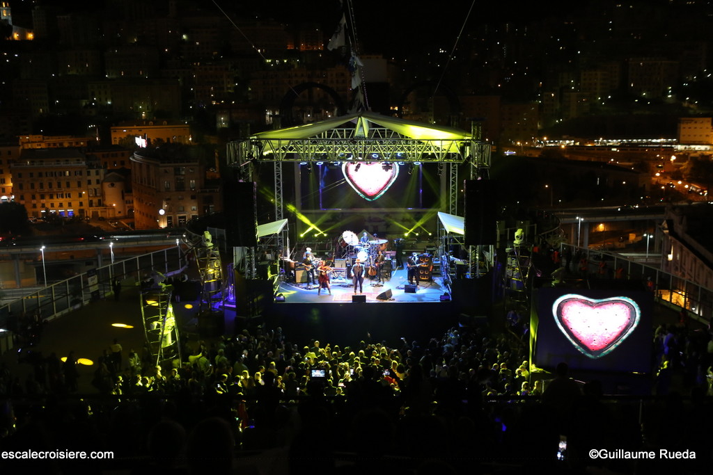 MSC Seaview - Baptême - Gênes Zucchero (6)