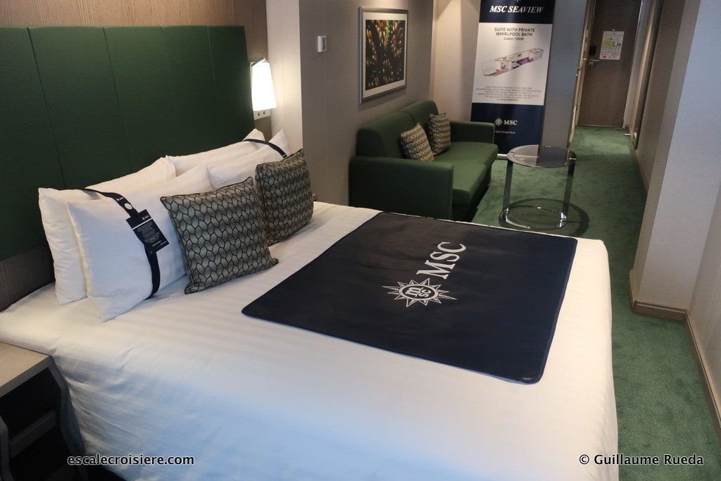 MSC Seaview - Suite Yacht Club avec jacuzzi