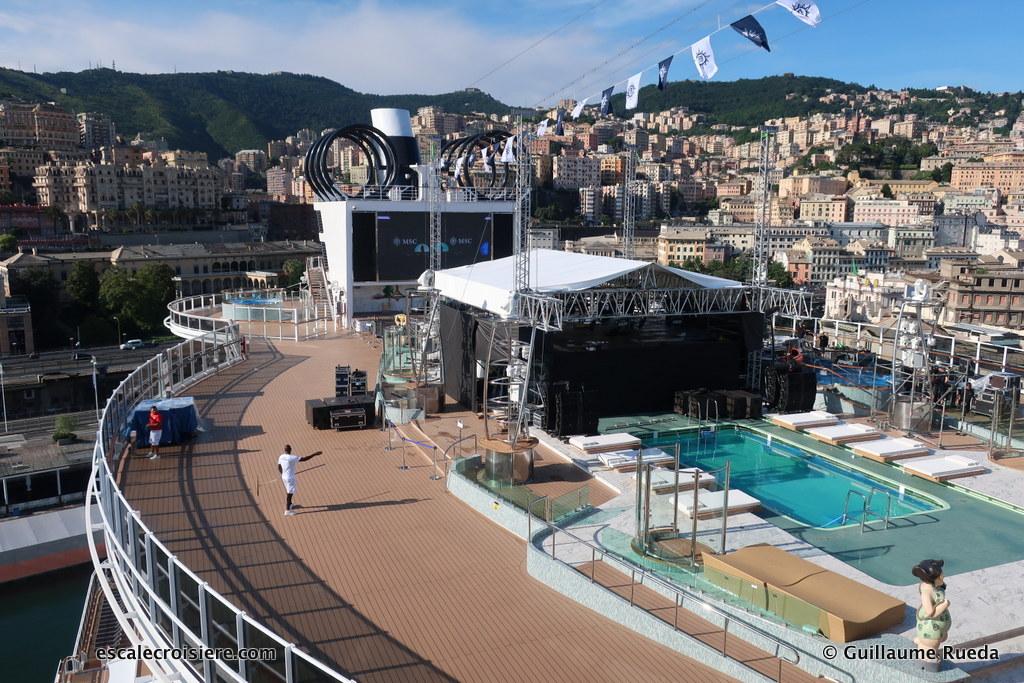 MSC Seaview - Piscine Panorama