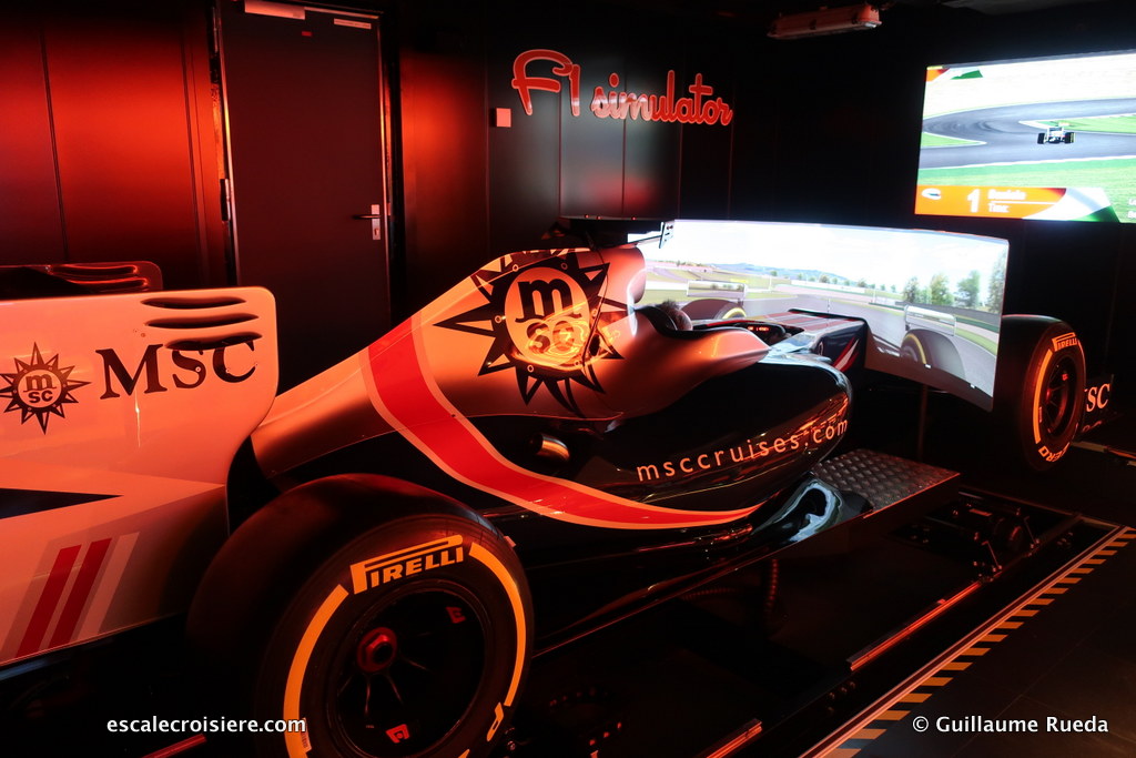 MSC Seaview - Simulateur de F1