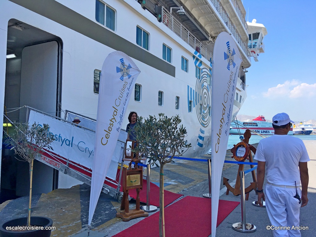 Celestyal Crystal - Embarquement