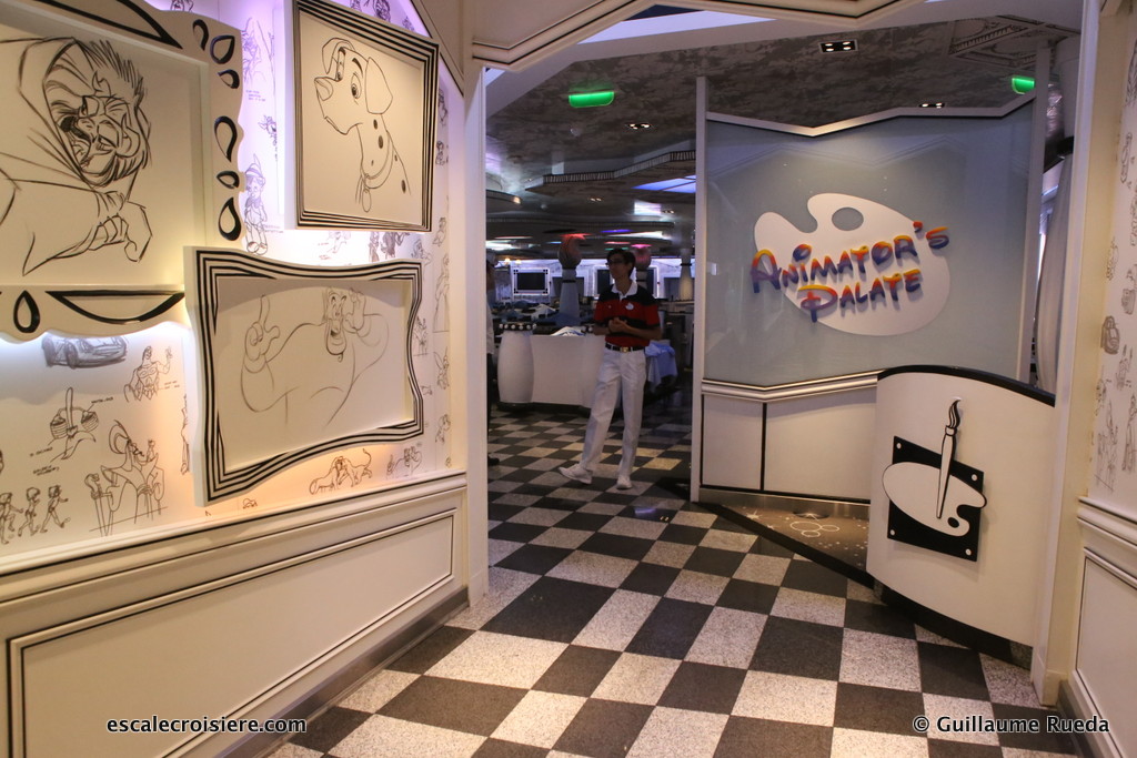 Disney Magic - Animator's Palate restaurant